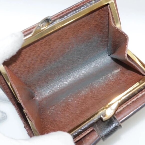 LOUIS VUITTON Monogram Porte Monnaie Billets Viennois Wallet M61663 Auth 96797 - Picture 9 of 15